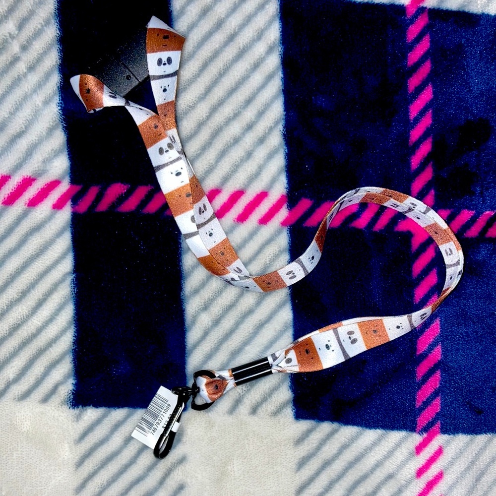 “We Bare Bears” lanyard